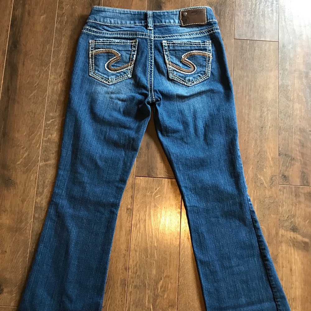 Women’s Silver SukI Jeans sz 26x30 - Picture 5 of 7